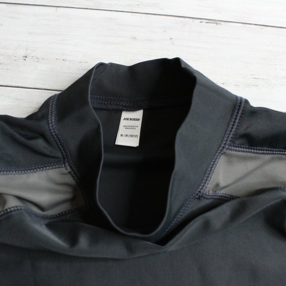 Joe Boxer Boy's Rash Guard Swim Shirt Size M 10 12 UPF 50 Sun Protection - Picture 6 of 7